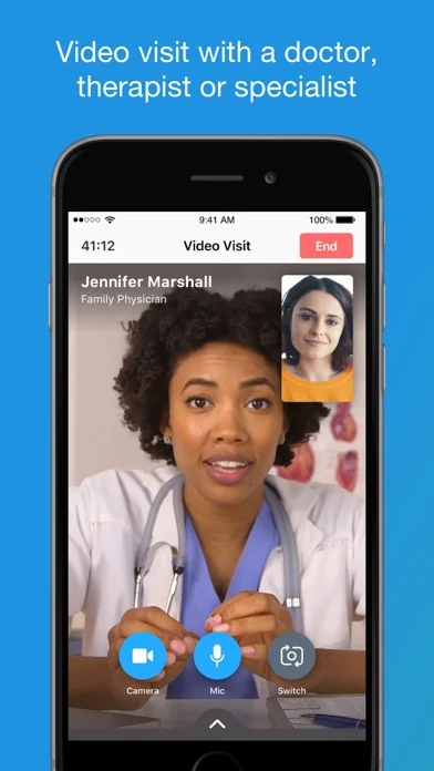 Amwell: Doctor Visits 24/7 screenshot 1