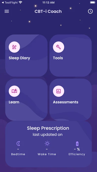 CBT-i Coach screenshot 1