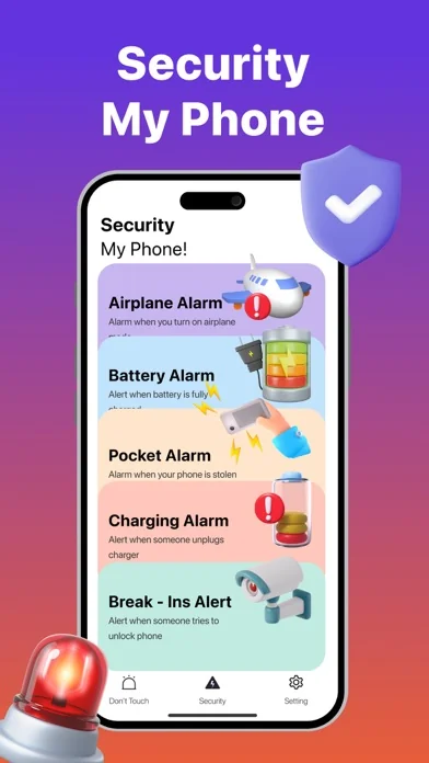 Dont Touch My Phone: Antitheft screenshot 3