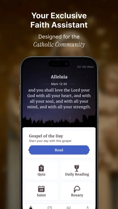Oremus - Catholic Bible&Prayer screenshot 1