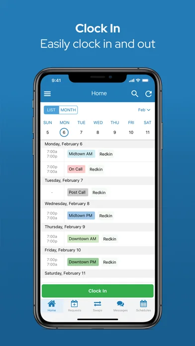 QGenda screenshot 2