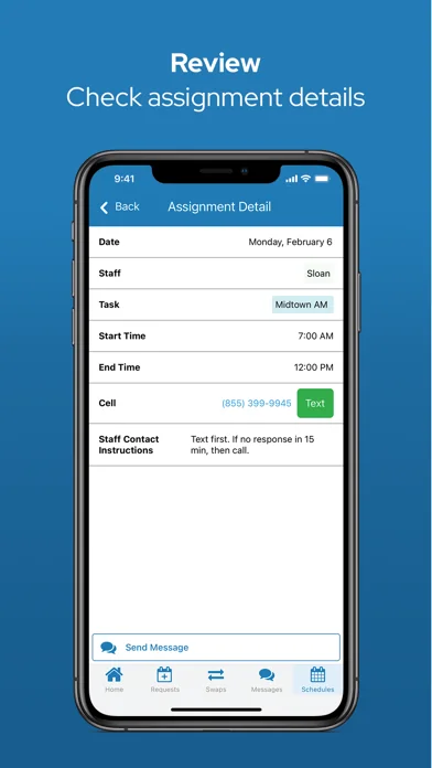 QGenda screenshot 3