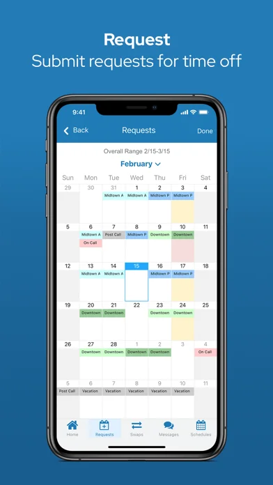 QGenda screenshot 4