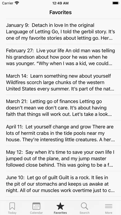 More Language of Letting Go screenshot 2