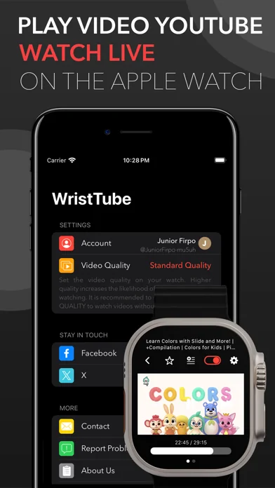 WristTube for YouTube screenshot 1