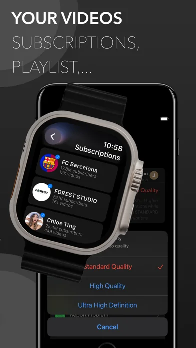 WristTube for YouTube screenshot 4