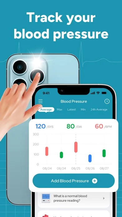 Blood Pressure: Daily Logger screenshot 1