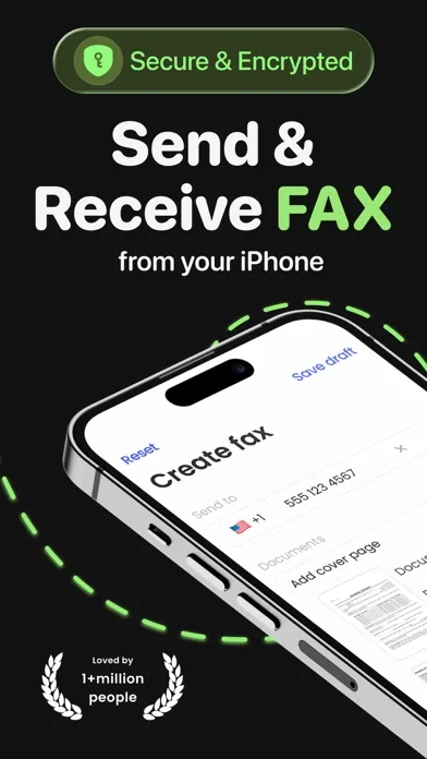 Send FAX from iPhone: uFAX app