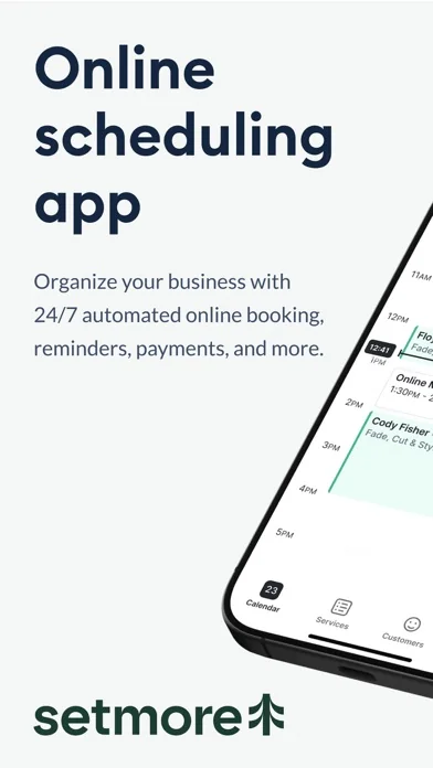 Setmore Appointment Scheduling