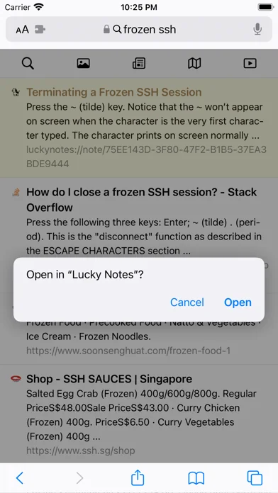 Notes for Lucky