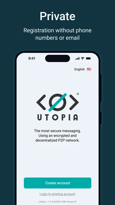 Utopia — Private Messenger