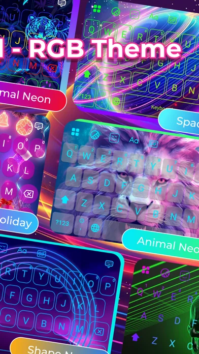 LED Keyboard - RGB Theme screenshot 2