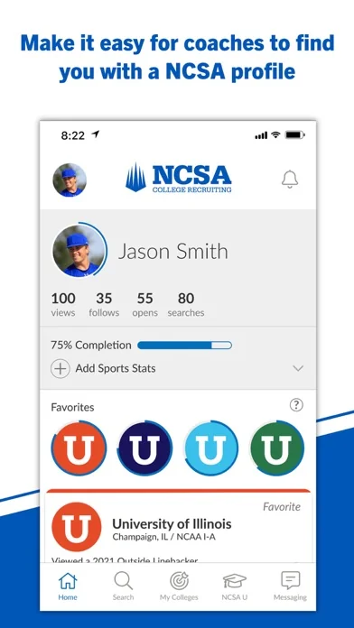 NCSA Athletic Recruiting screenshot 2