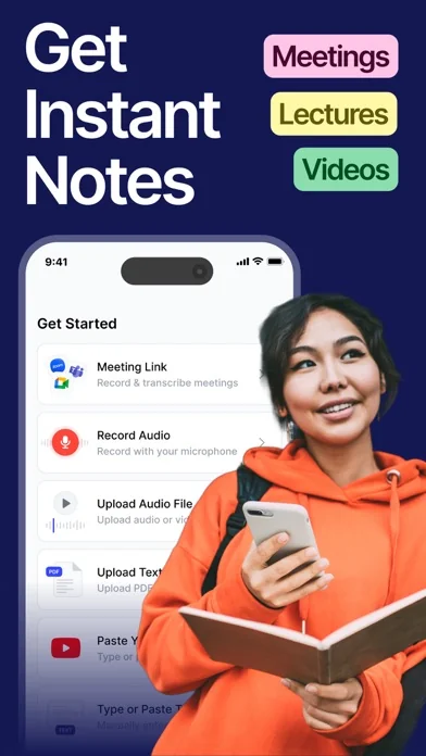 Smart Noter - KI-Notizen screenshot 1