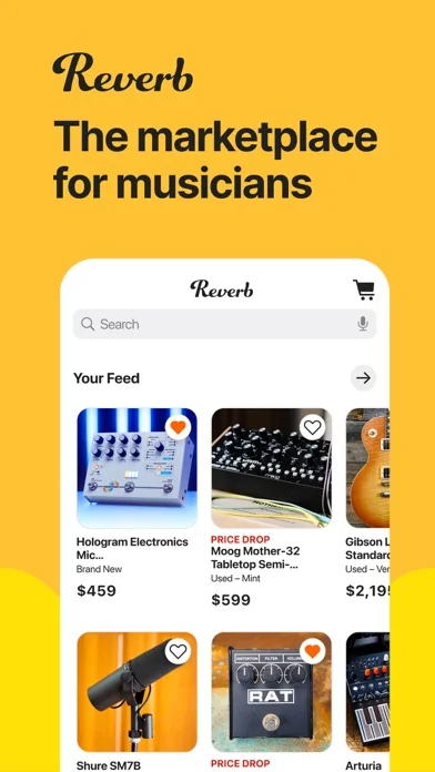 Reverb: Buy & Sell Music Gear screenshot 1