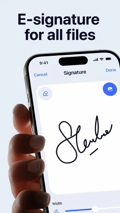 eSign: Digital & Signature App