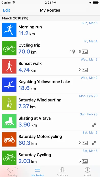 Routie ~ Sport per GPS tracken screenshot 3