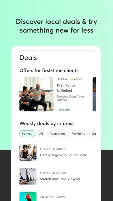 Mindbody: Fitness & Wellness screenshot 3