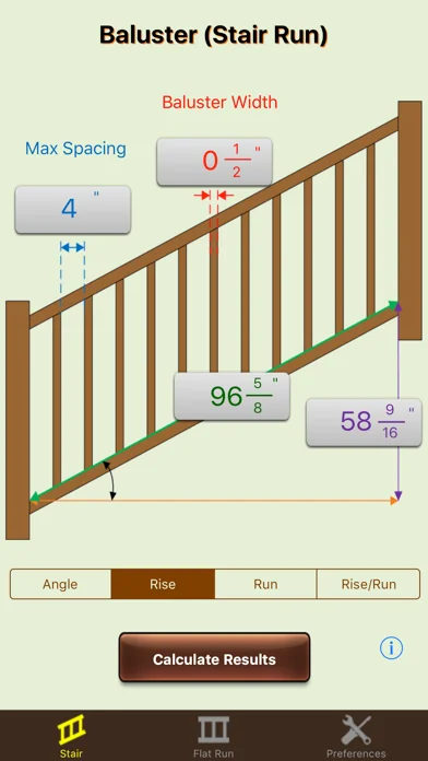 Baluster Calculator Elite screenshot 1