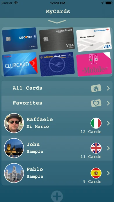 My Cards - Brieftasche