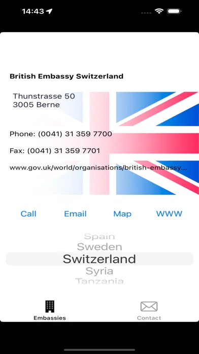 British Embassies