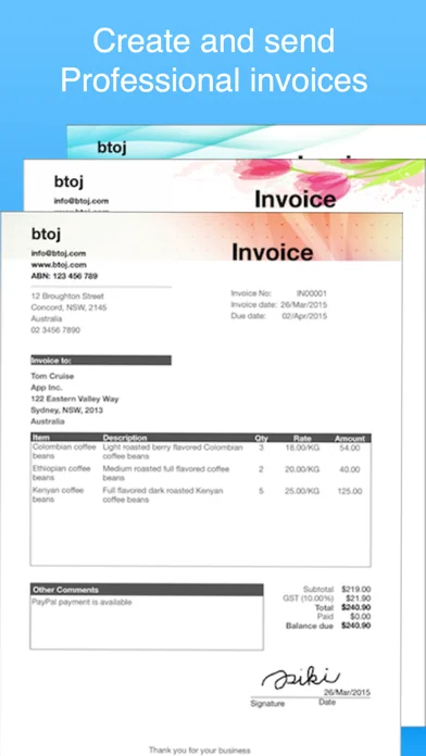 Invoice Maker Simple