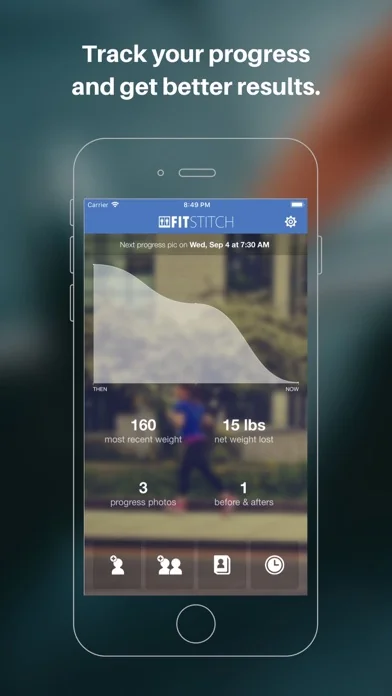 Fit-Stitch Progress Tracker screenshot 1