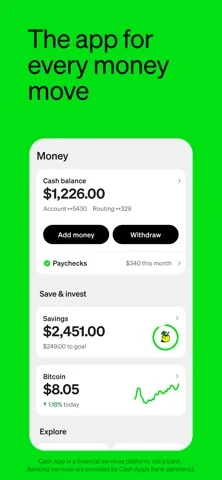 Cash App app screenshot