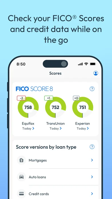 myFICO - FICO Score Monitoring