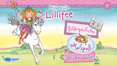 Prinzessin Lillifee und das Einhorn – Bildergeschichte, Malspaß, Stickerzauber