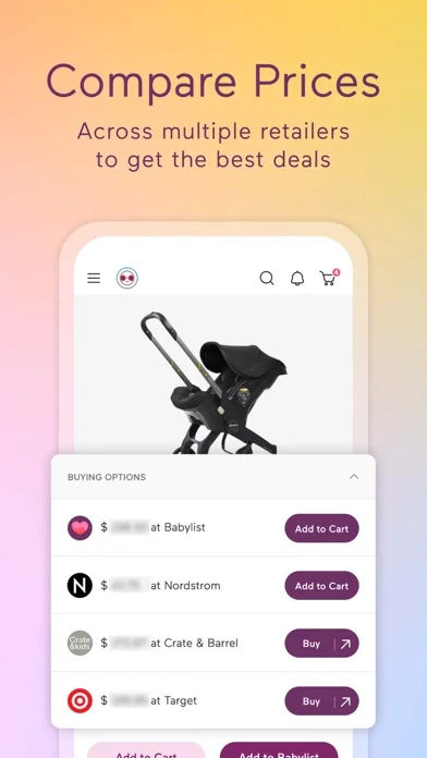 Babylist Baby Registry screenshot 2
