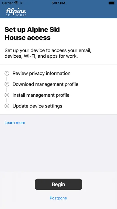 Intune-Unternehmensportal screenshot 1