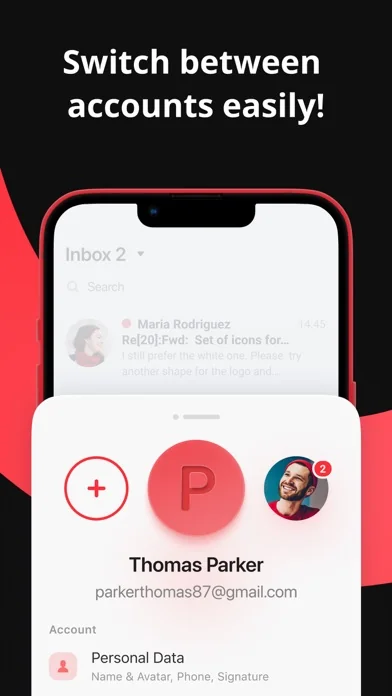 myMail: email app for Gmail screenshot 1