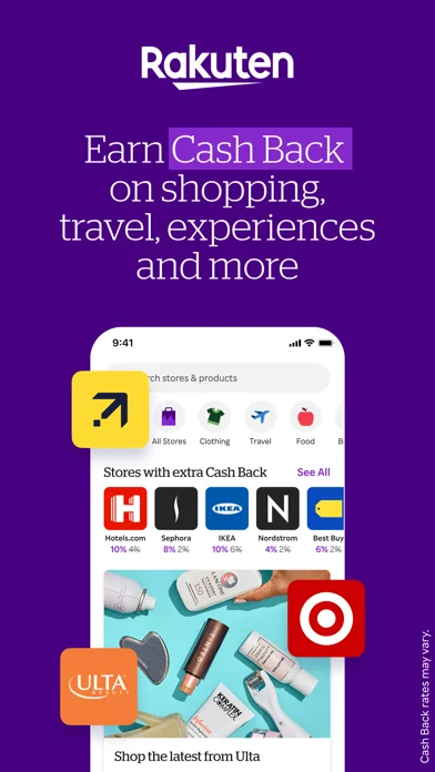 Rakuten: Cashback & Deals screenshot 1