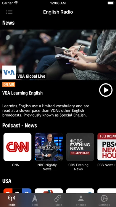 English Radio - IELTS TOEFL screenshot 1