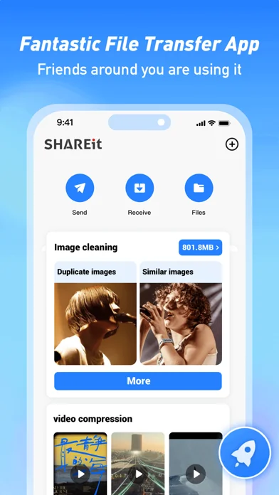 SHAREit: Dateien teilen