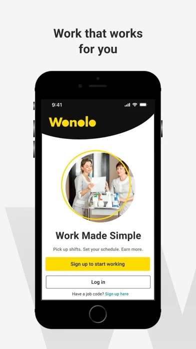 Wonolo screenshot 1