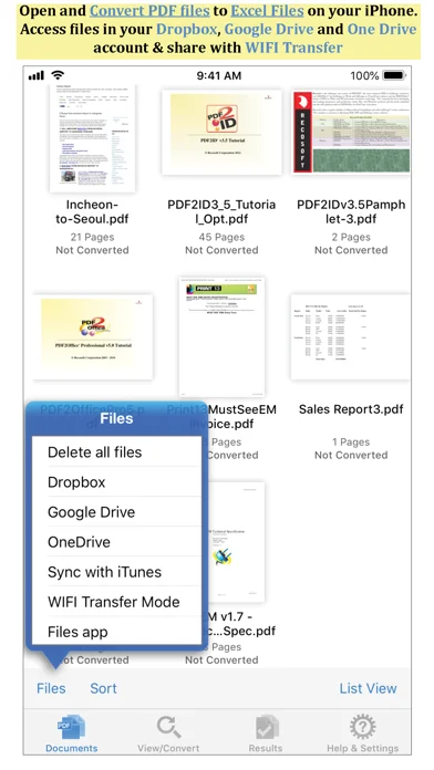 PDF to Excel by PDF2Office