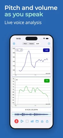 Voice Analyst: Pitch & Volume