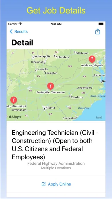 Gov Job Search screenshot 3