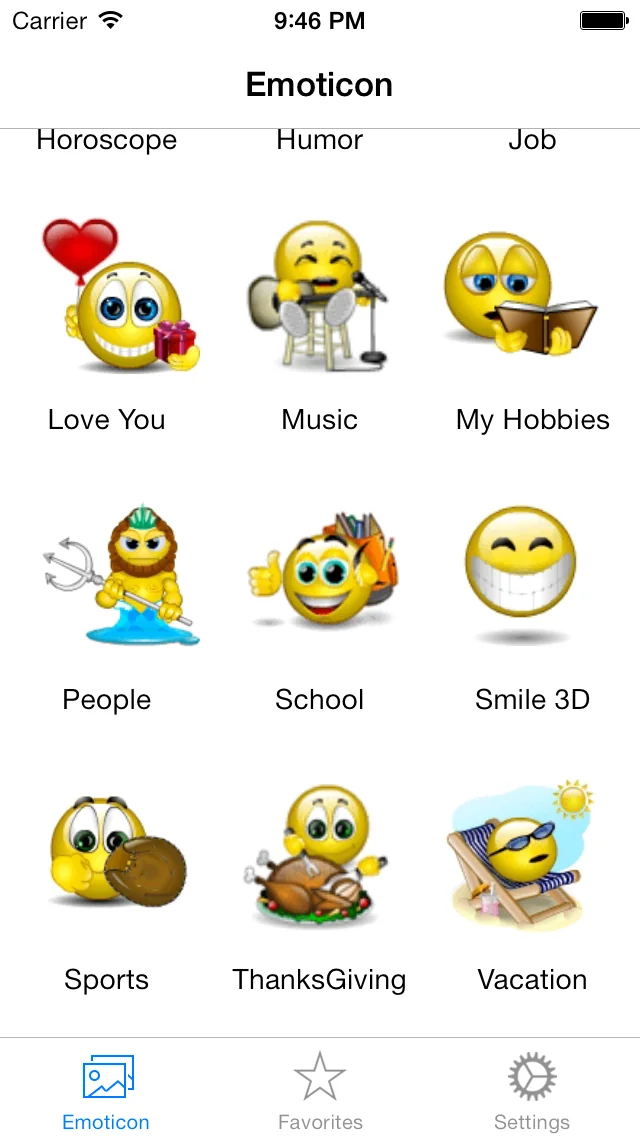 3D animierte Emojis - Deutsche SMS,MMS,WhatsApp Smileys screenshot 2