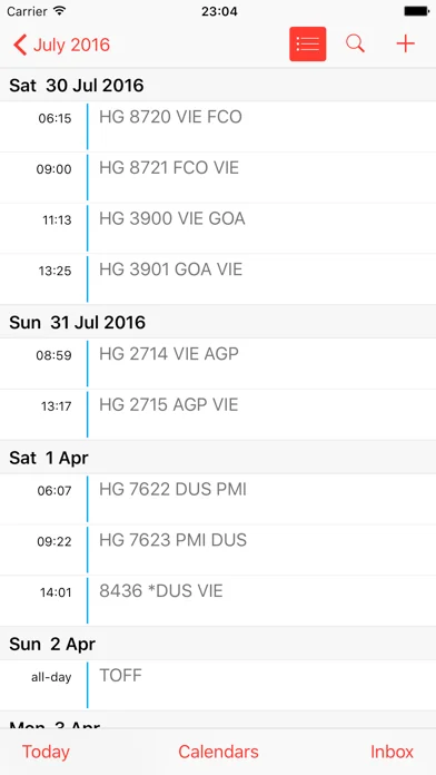 iAIMS Crew Roster Viewer screenshot 4