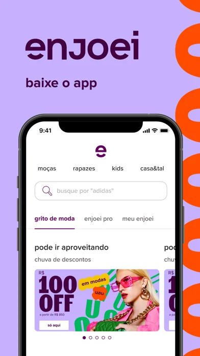 enjoei: comprar e vender roupa