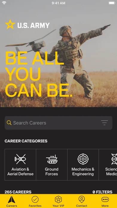 U.S. Army Career Navigator screenshot 1