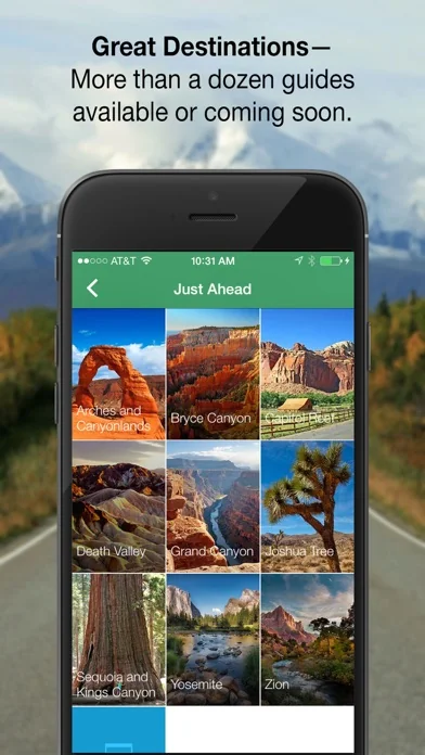 Just Ahead:Audio Travel Guides screenshot 1