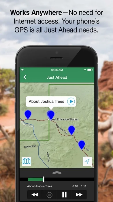 Just Ahead:Audio Travel Guides screenshot 3