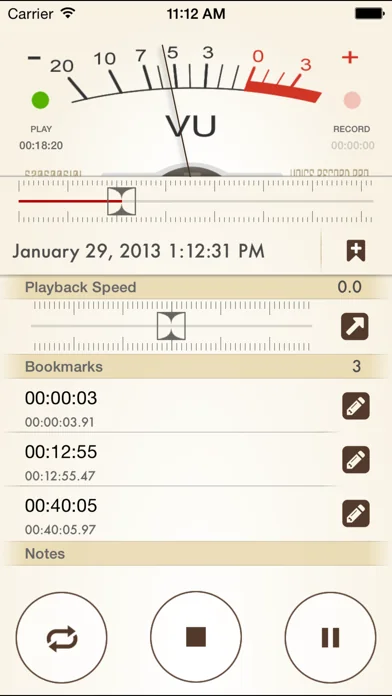 Voice Record Pro 7 Full screenshot 1