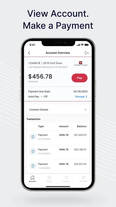 Westlake MyAccount screenshot 4