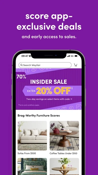 Wayfair – Shop All Things Home screenshot 1
