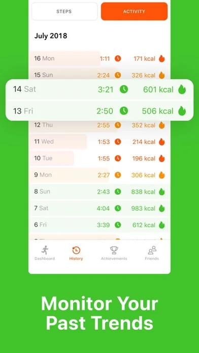 Stepz: Schrittzähler Pedometer screenshot 2